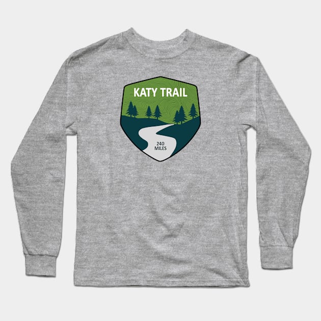 Katy Trail Long Sleeve T-Shirt by esskay1000